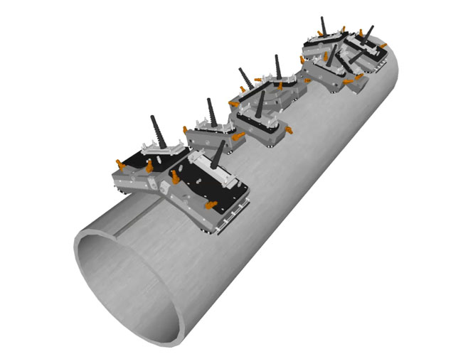 سیستم بازرسی جوش زیردریایی زیردریایی الیمپوس (LSAW)